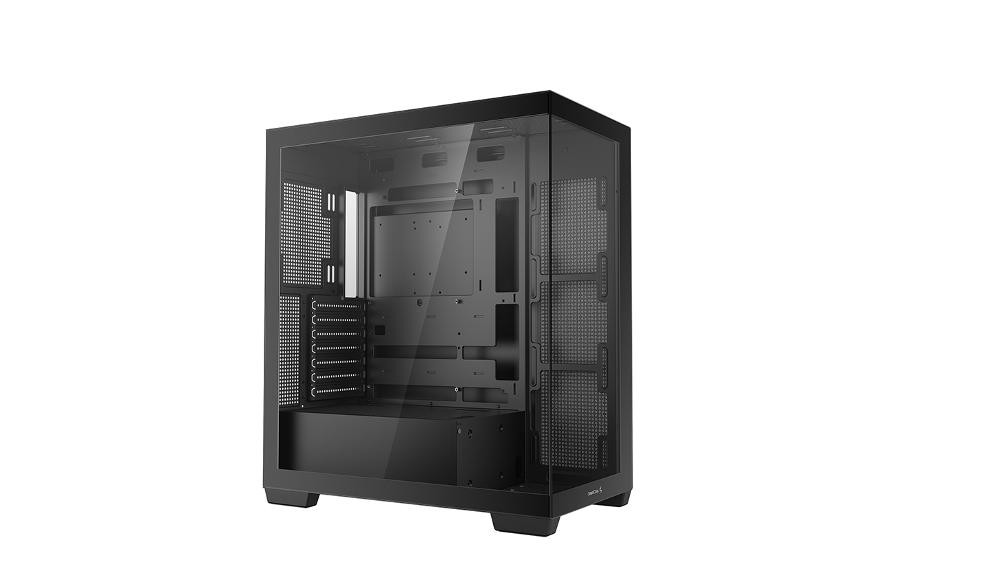 Kasë kompjuteri Deepcool CG580, ATX, xham i temperuar, e zezë
