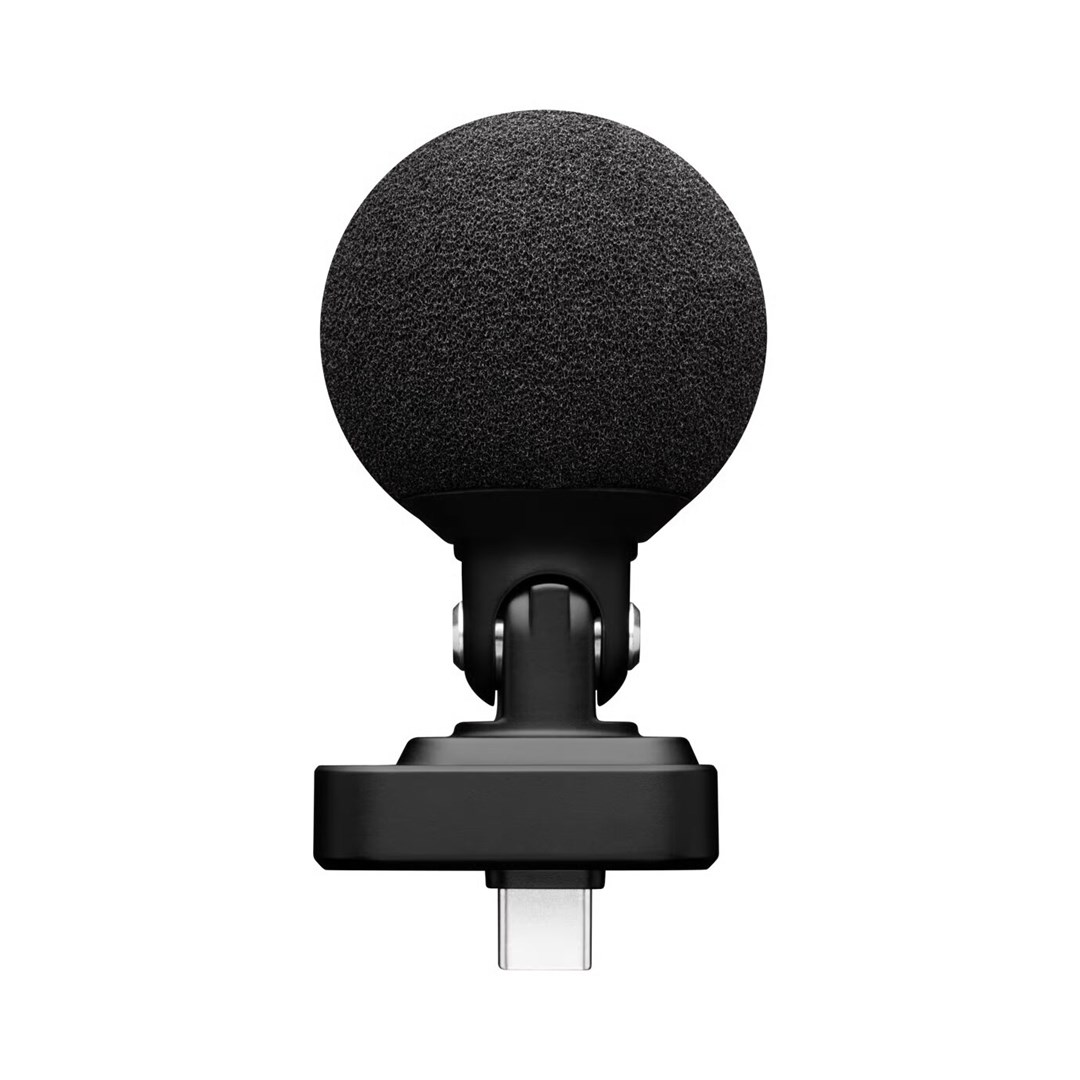 Mikrofon USB C Shure MV88, për incizim mobil, me reduktim zhurme, i zi