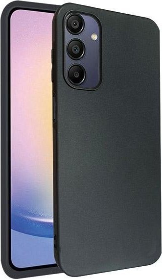 Kapak telefoni Beline Candy për Samsung Galaxy S24 Plus S926, TPU silikon, i zi