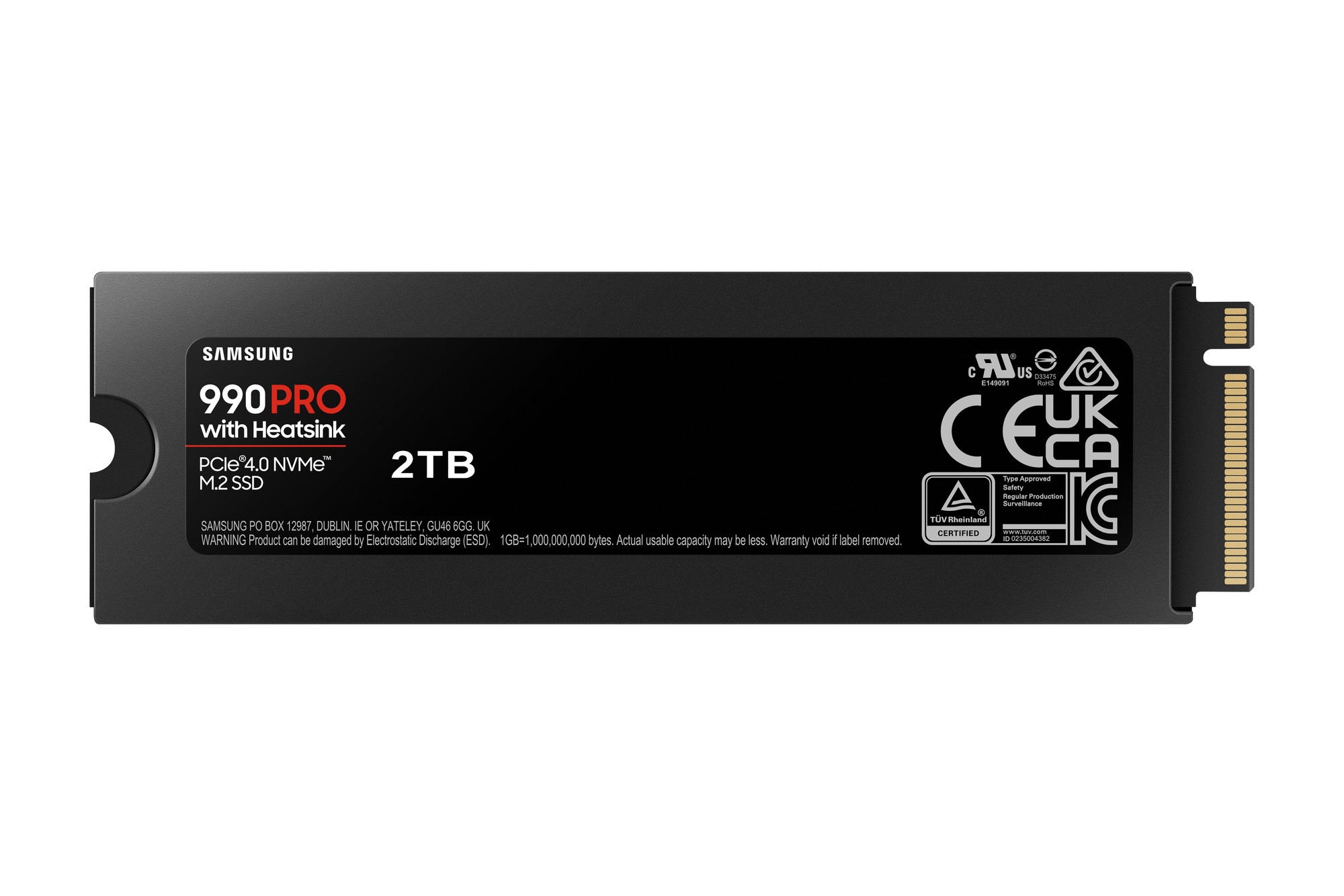 SSD Samsung 990 PRO MZ-V9P2T0CW, 2TB, M.2 NVMe, PCIe 4.0 x4