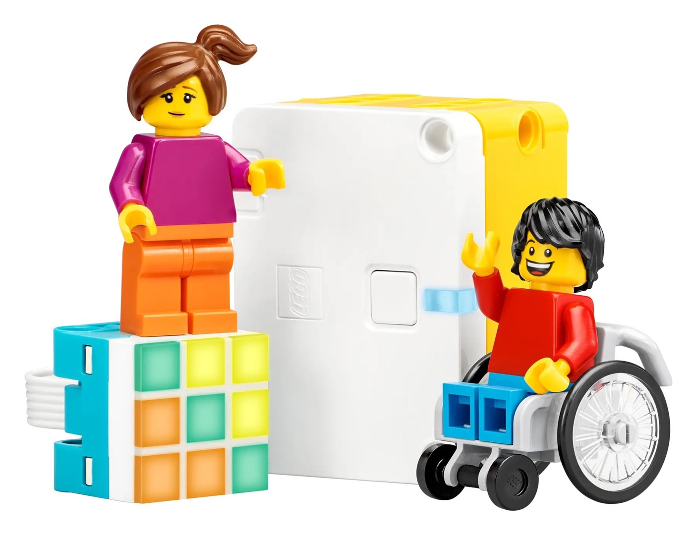 Set edukativ LEGO Education SPIKE Essential, 449 pjesë, me sensorë dhe motorë, shumëngjyrësh