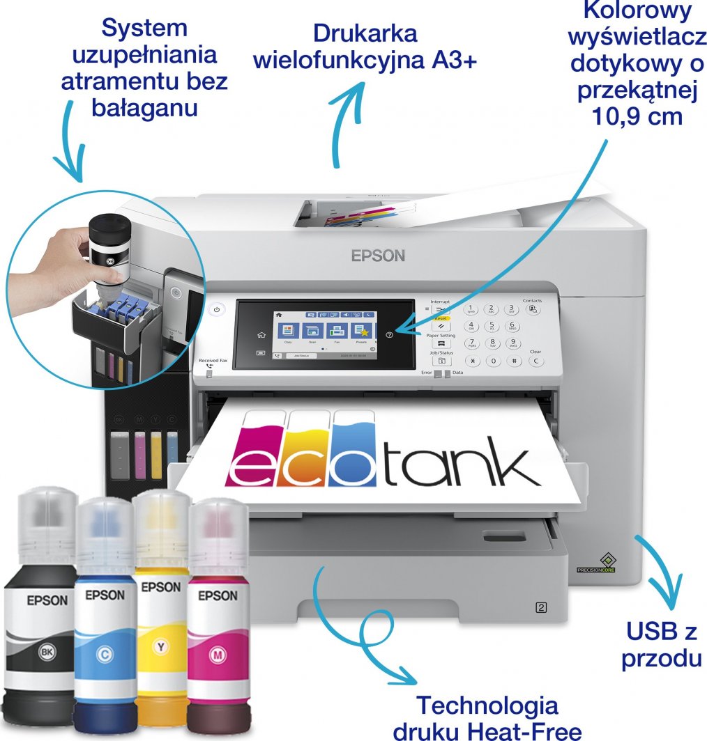 Printer Epson EcoTank L15180 Multifunction 