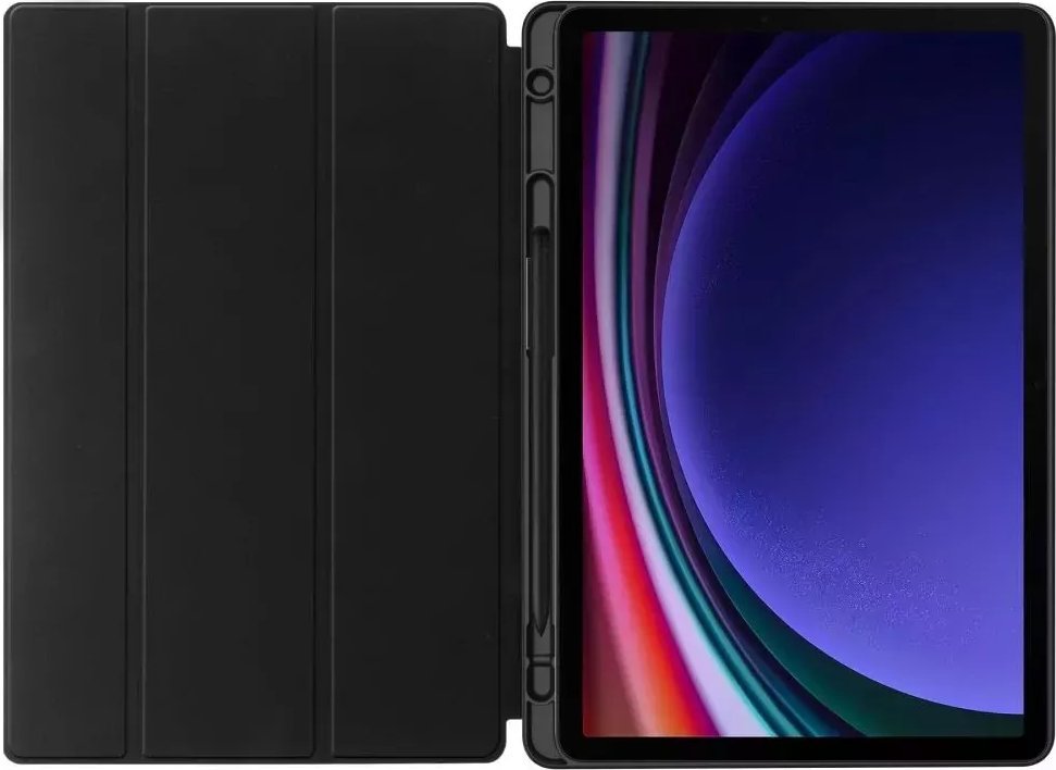 Футрола за таблет Tech-Protect SmartCase, за Galaxy Tab S9 FE X510 X516B, со простор за S Pen, црна