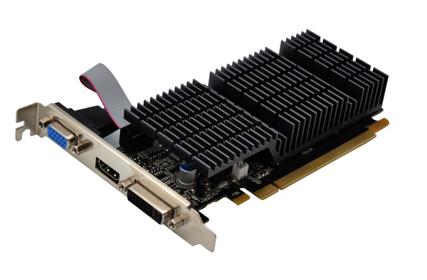Kartelë grafike AFOX Radeon HD 6450 2GB DDR3 64Bit DVI HDMI VGA LP Passive AF6450-2048D3L9-V2