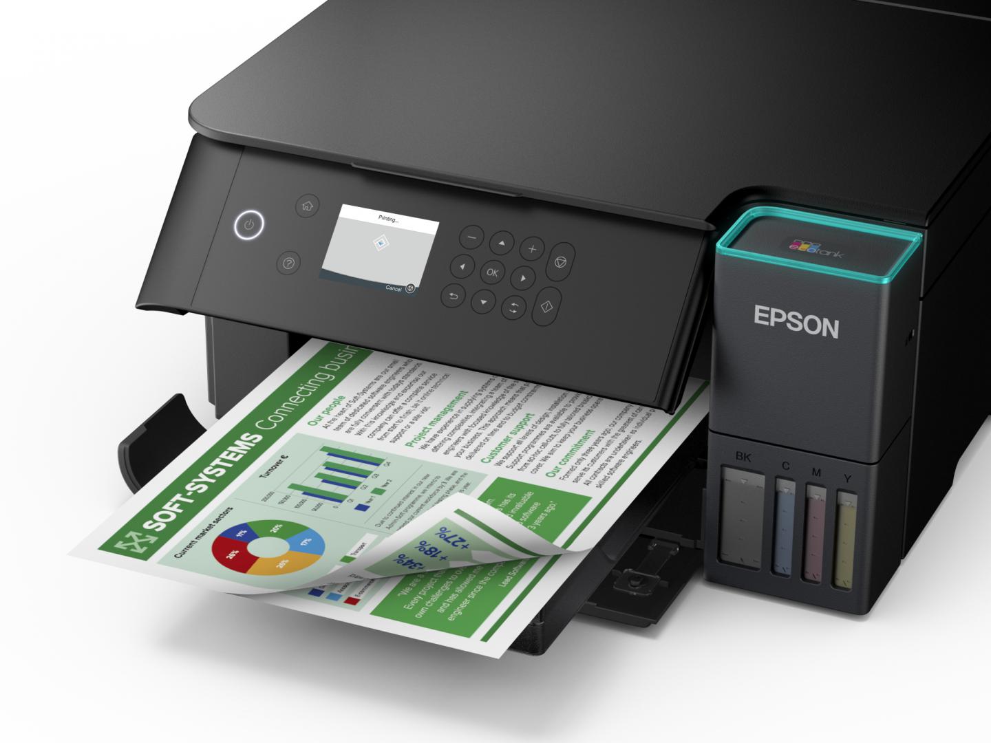 Printer multifunksional Epson EcoTank L6360, inkjet, Wi‑Fi, i zi
