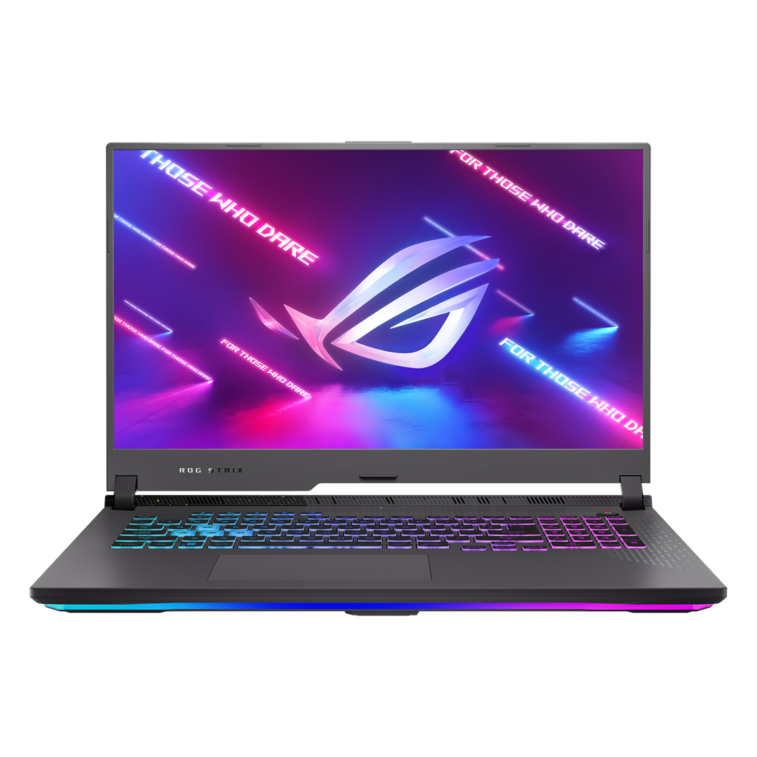 Лаптоп ASUS ROG Strix, 17.3", AMD Ryzen 9 7845HX, 16 GB RAM, 512 GB SSD, NVIDIA GeForce RTX 4050, црн