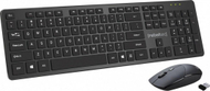 Set tastierë dhe maus Rebeltec MAXIM, wireless 2.4GHz, 104 taste, i zi