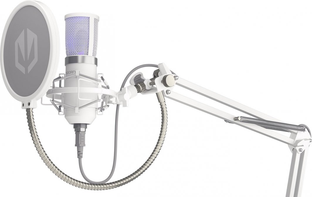 Mikrofon Endorfy Solum Streaming Onyx, i bardhë