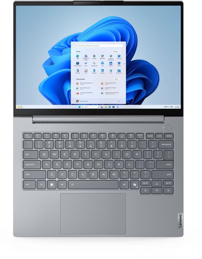 Laptopi Lenovo ThinkBook 14 G8 IAL, Ultra 5 225U, 16GB, 512GB SSD, W11 Pro, i hirtë
