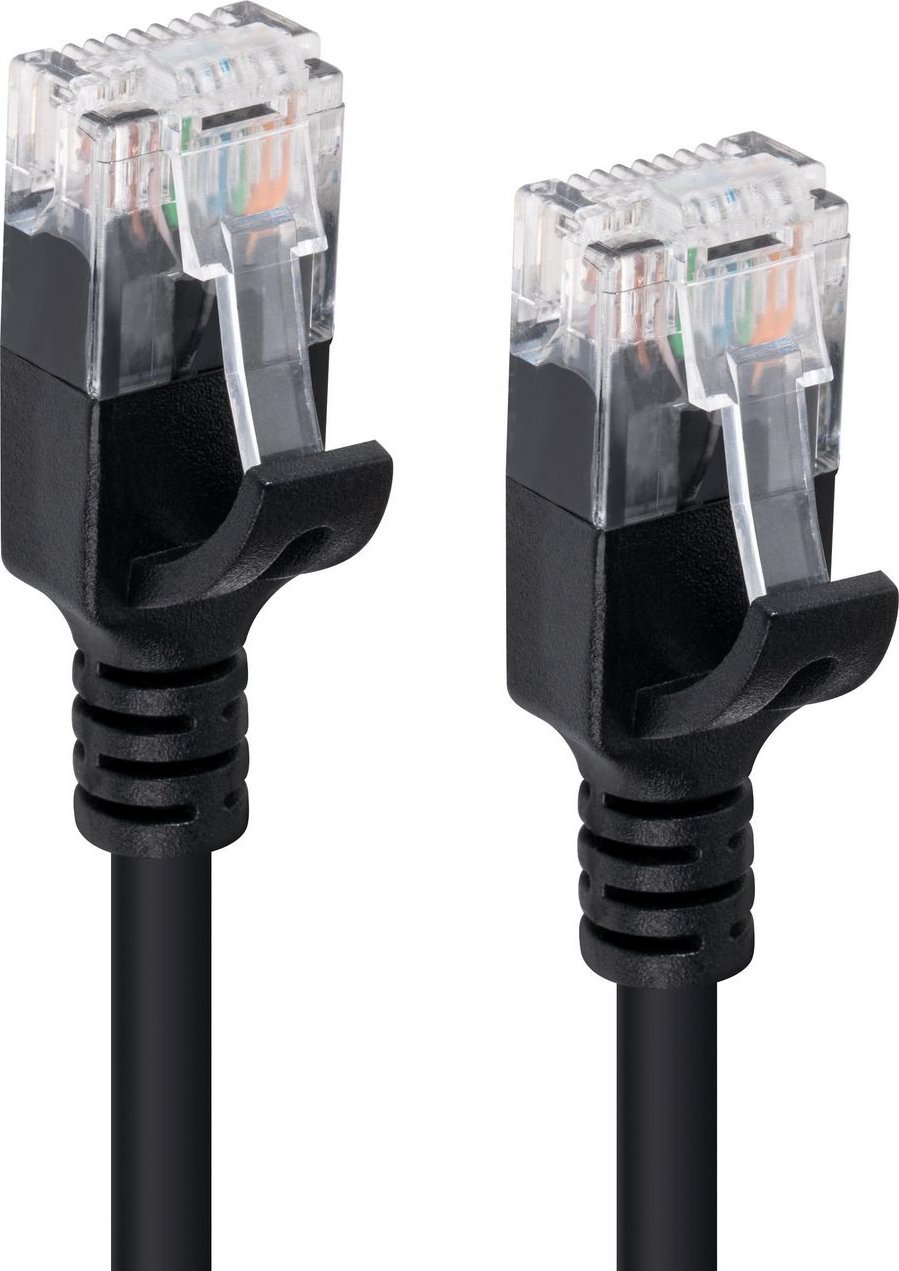 Kabllo rrjeti Microconnect V-UTP6015S-SLIM, CAT6, snagless, e bardhë