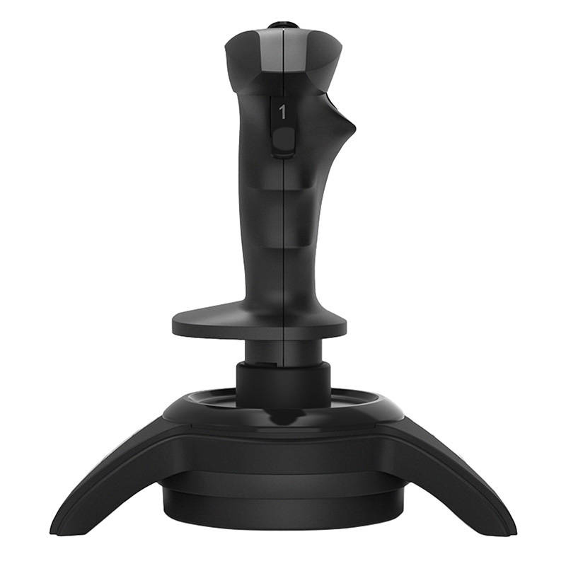Joystick lojërash PXN F16, me vibrim, për PC, i zi