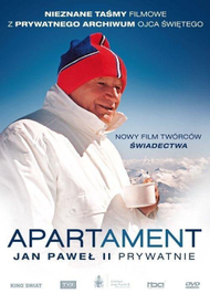 DVD dokumentar Kino Świat Apartament John Paul II Private, film biografik, polonisht