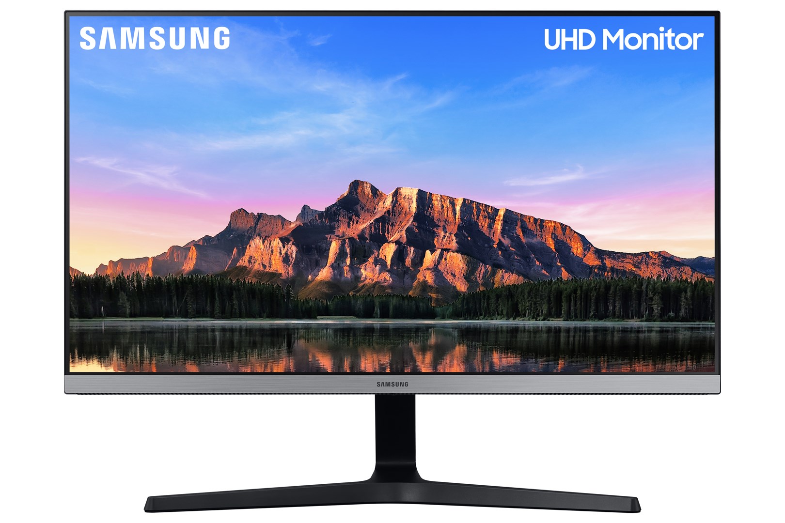 Monitor Samsung U28R550UQP, 28", 3840 x 2160, 4K Ultra HD, 60 Hz, i hirtë
