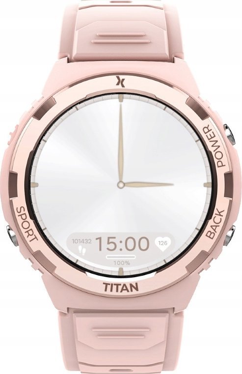 Ora inteligjente Maxcom FW100 Titan Valkiria, monitorim shëndeti, rezistente ndaj ujit, e zezë