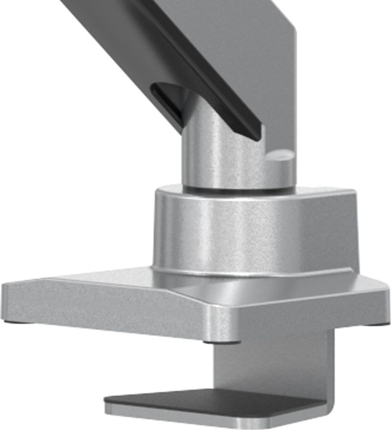 Mbajtës tavoline për 3 monitorë Neomounts NM-D775DX3SILVER, 17"-24", rregullim me gaz, argjendtë