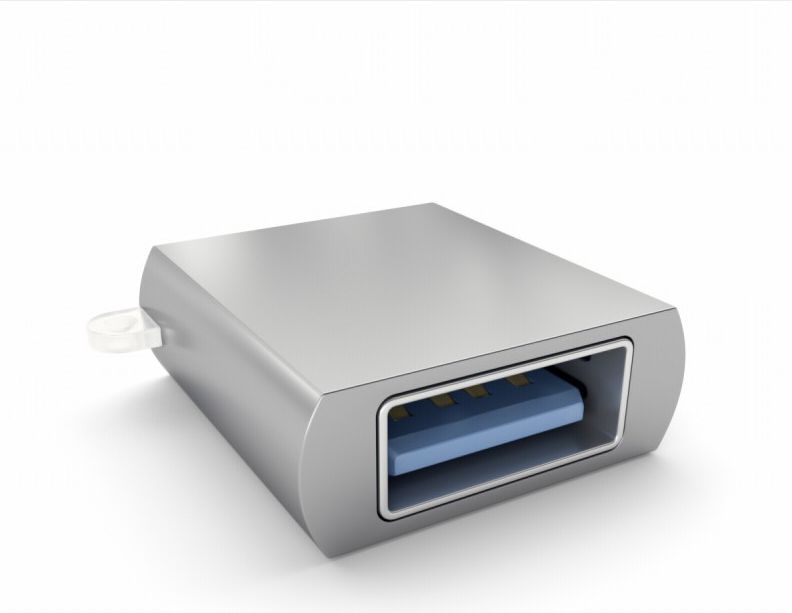 Adapter USB Satechi ST-TCUAM, USB C në USB, argjendtë