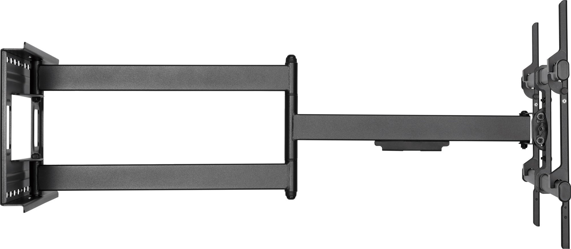 Mbajtëse muri për TV InLine, 43-80", krah artikulues, deri 50 kg, e zezë