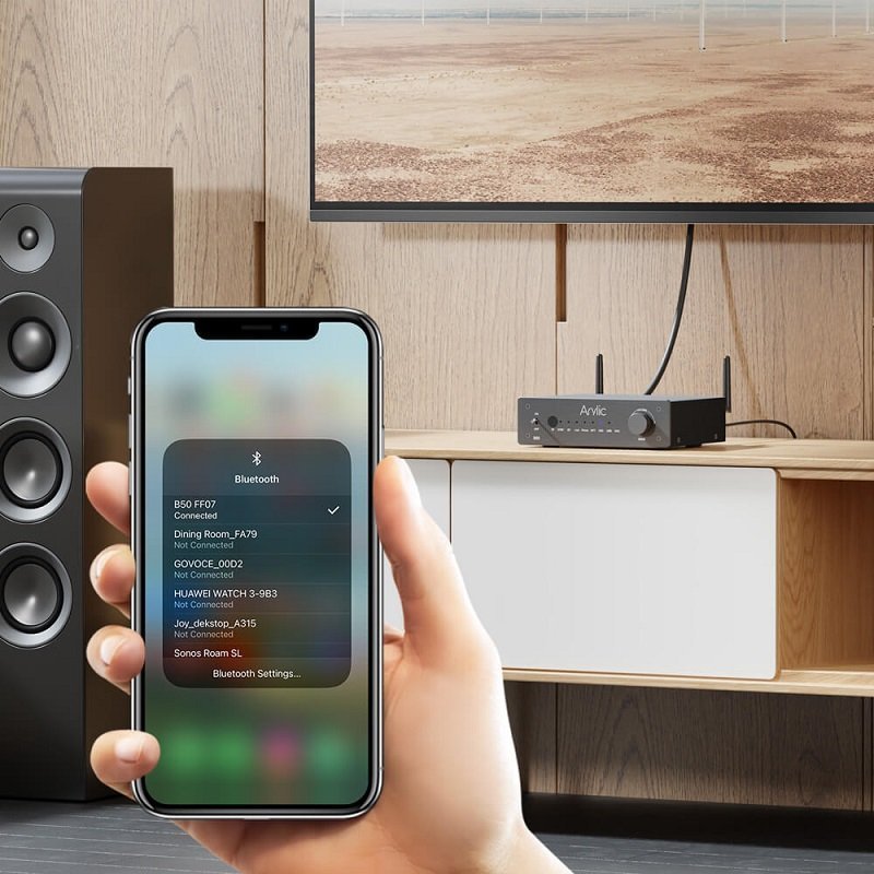 Amplifikator Arylic B50, 100W, Bluetooth, i zi