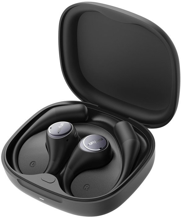 Kufje sportive EarFun OpenJump, open ear, Bluetooth 5.3, IPX7, të zeza