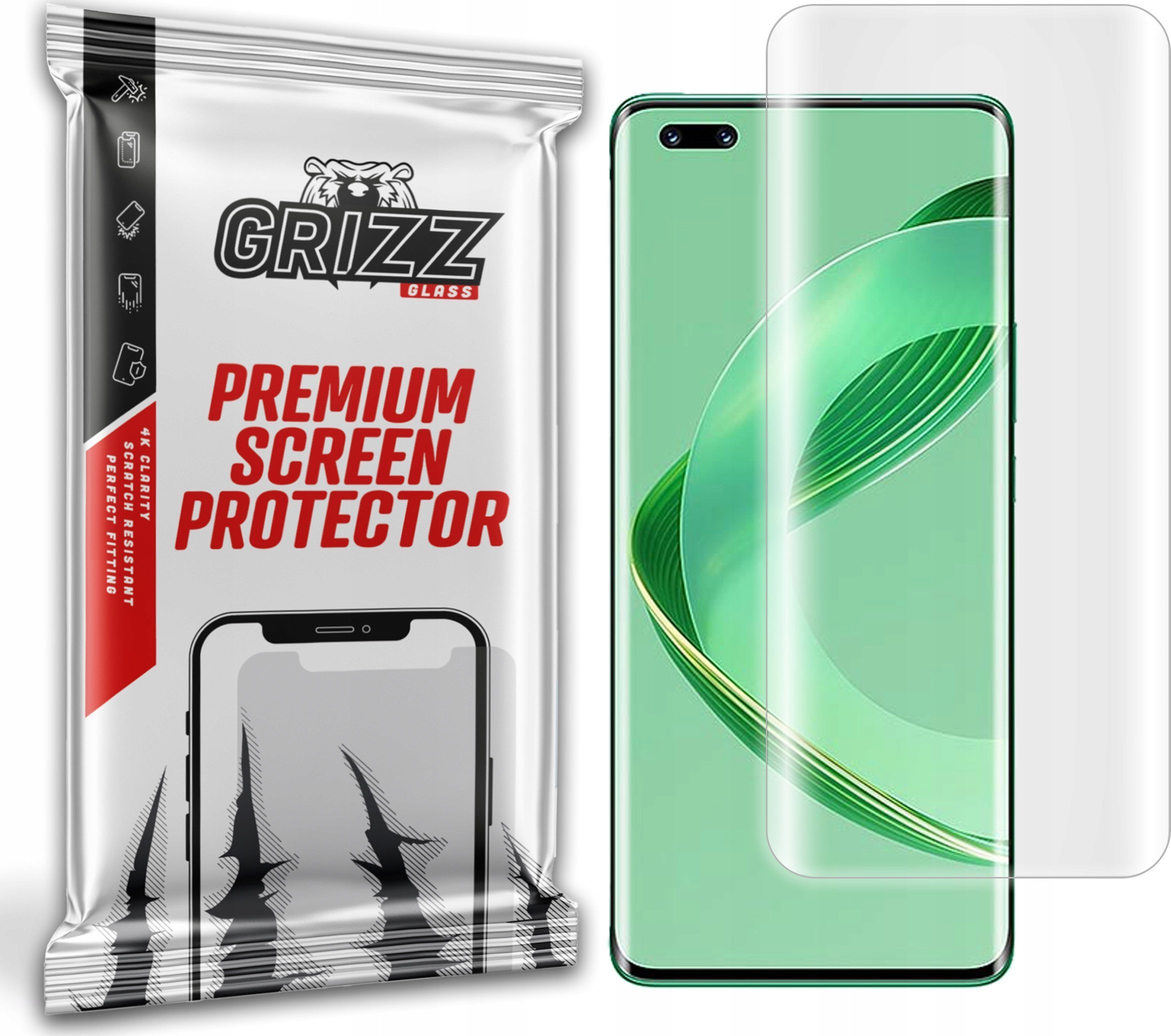 Mbrojtëse ekrani GrizzGlass Hydrofilm për Huawei nova 11 Ultra, hidrogel, transparente
