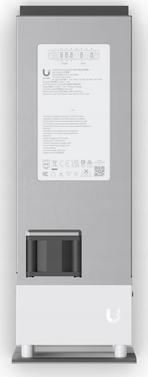 Furnizim energjie Ubiquiti UniFi UACC-PSU-UDW, 550W, për UniFi Dream Wall