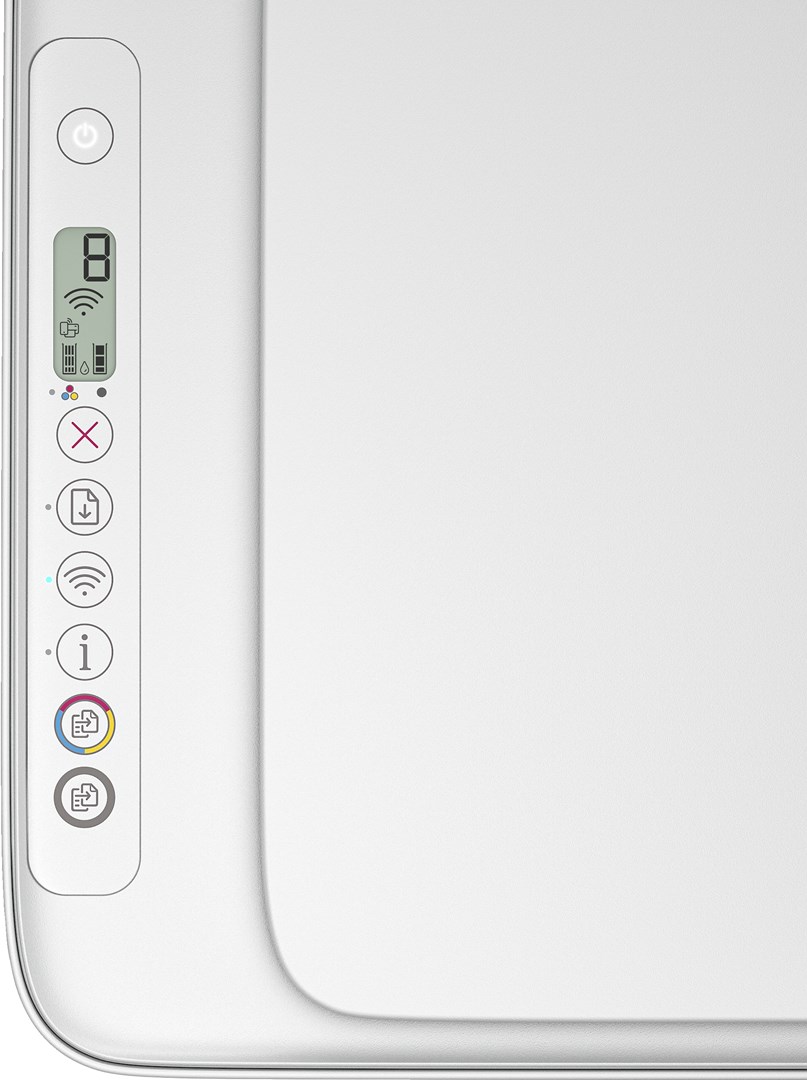 [OUTLET] Printer multifunksional HP DeskJet 2810e, Inkjet termal, i bardhë