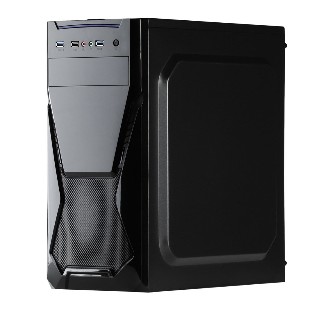 Kutia kompjuterike Akyga AK13BK, Micro Tower ATX, USB 3.0, e zezë