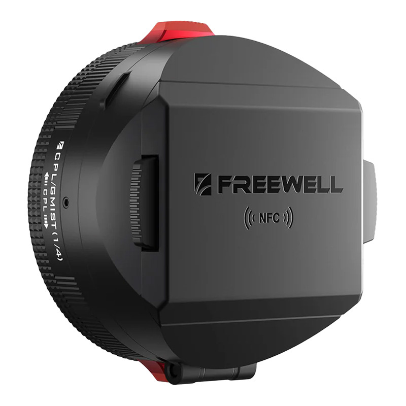 Paravijë lente Freewell Real për GFX100RF, filtër CPL 49mm, Black Mist 1/4, e zezë