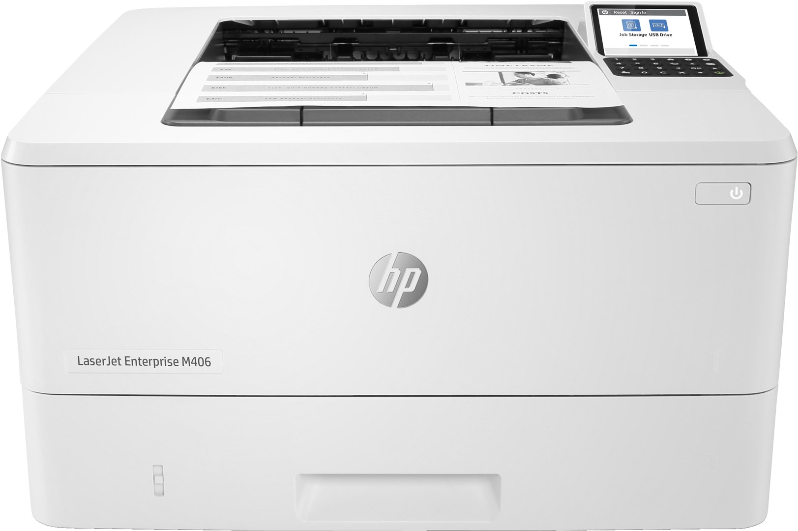 Printer HP LaserJet Enterprise M406dn, Laser, i bardhë