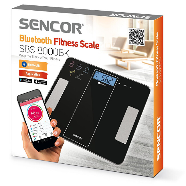 Peshore fitnesi Sencor SBS 8000BK