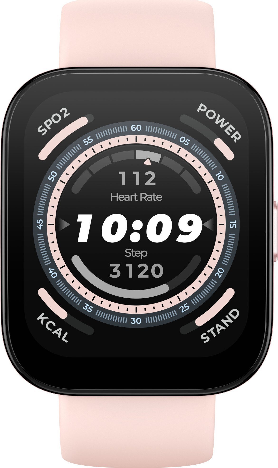 Ora inteligjente Amazfit Bip 5, ekran 1.91", GPS, rozë pastel