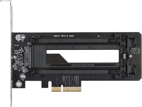 Adapter PCIe Icy Dock EZConvert Ex Pro MB987M2P-1B, PCIe 3.0 x4, për SSD M.2 NVMe, i zi