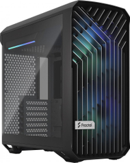 Куќиште за компјутер Fractal Design Torrent Compact RGB, Црна TG Light Tint, Midi Tower
