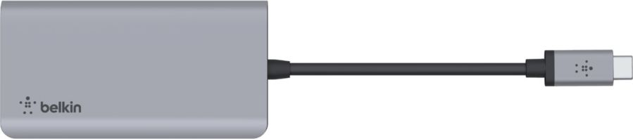 Dock USB C Belkin Connect AVC006BTSGY, 4K HDMI, 100W PD, ngjyrë argjendtë