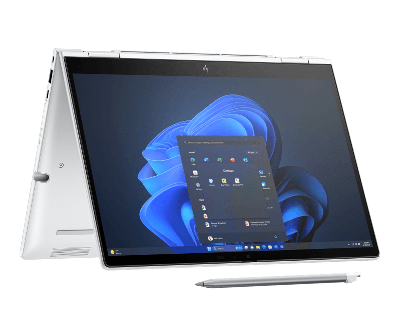 Laptop 2 në 1 HP EliteBook 8 Flip G1i, 13.3", Intel Core Ultra 7, 32GB RAM, 1TB SSD, argjendtë
