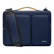 Çantë laptopi Tomtoc Defender A42, 13.5-14", me rrip shpatulle, blu navy