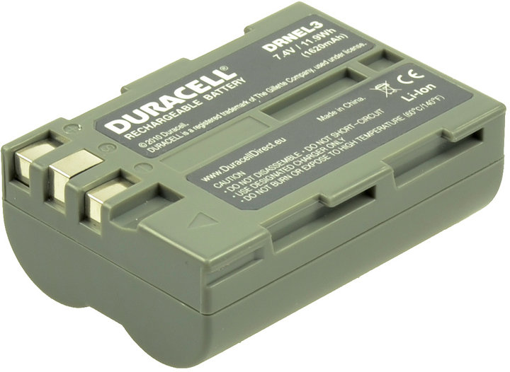 Bateri Alternative Duracell për Nikon EN-EL3e