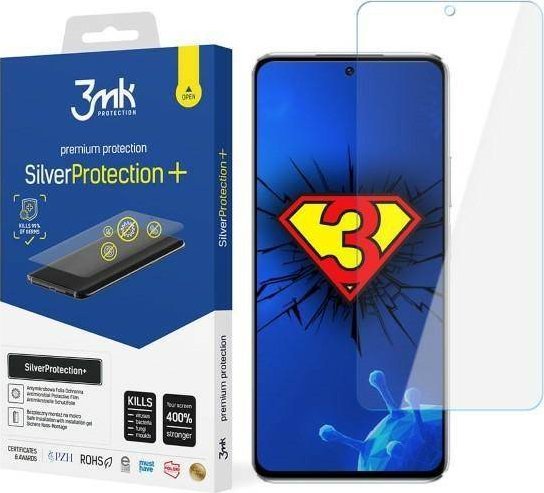 Folie mbrojtëse 3MK Silver Protect+, antimikrobike, për Huawei Nova 10 SE, transparente