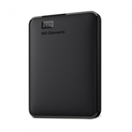 Disk i jashtëm Western Digital WD Elements 4TB, USB 3.2 Gen 1, portativ, i zi