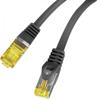 Kabllo rrjeti Lanberg Patchcord Cat6a S FTP LSZH, 0.25m, gigabit, i zi