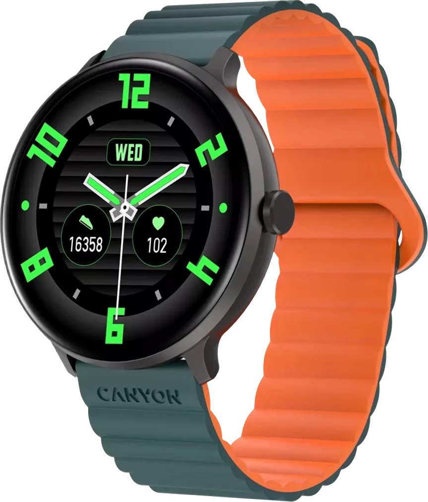 Orë inteligjente Canyon CNS-SW69BG, 44mm, Bluetooth, e hirtë