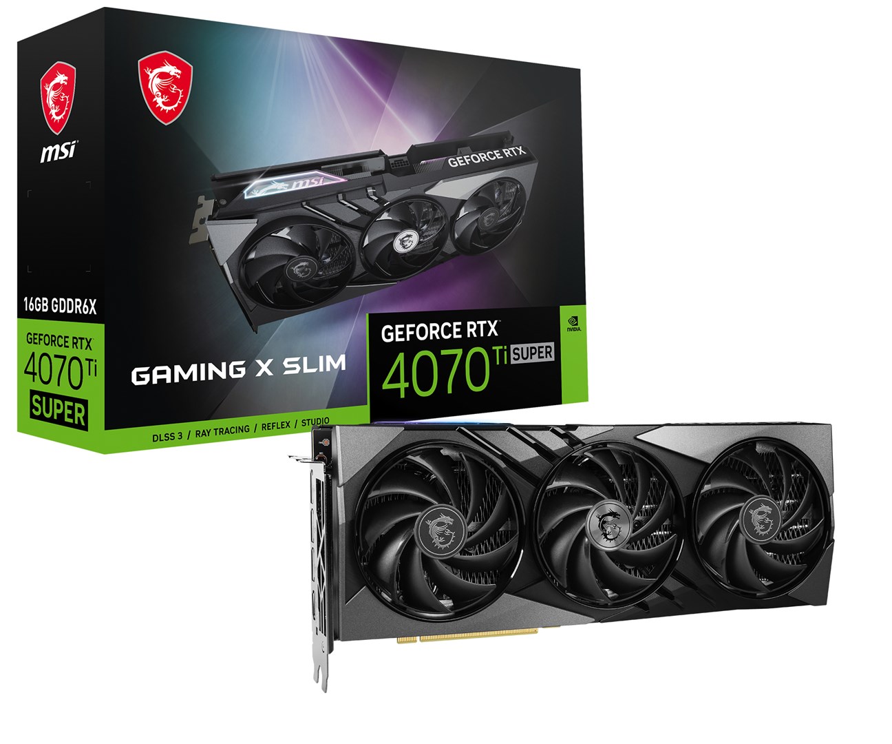 Kartë grafike MSI Gaming NVIDIA GeForce RTX 4070 Ti, 16 GB GDDR6X