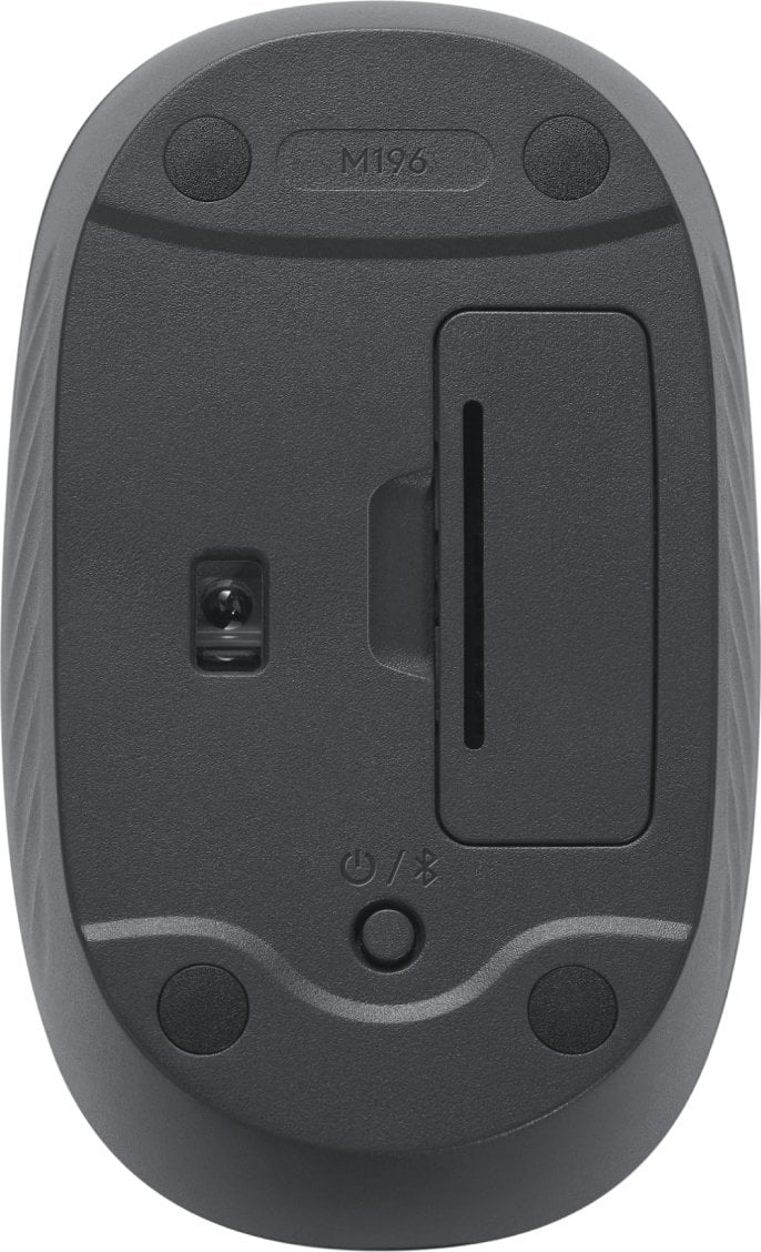 Maus Bluetooth Logitech M196, optik, wireless, graphite
