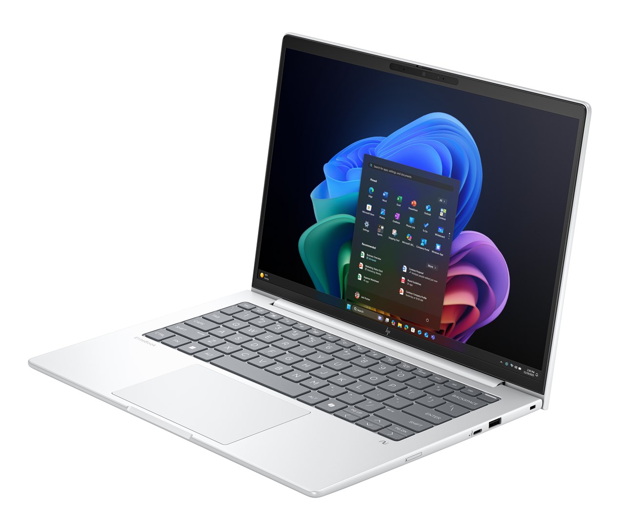 Laptop HP EliteBook 8 G1a, 16", Ryzen AI 5, 24GB RAM, 512GB SSD, i argjendtë
