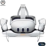 Stacion karikimi PowerA për Meta Quest 3 3S, me bateri rikarikueshme, port USB C, i zi