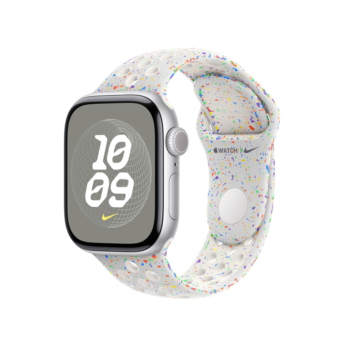 Apple Watch 40mm Nike Sport Band, Pure Platinum Nike Sport Band, S/M