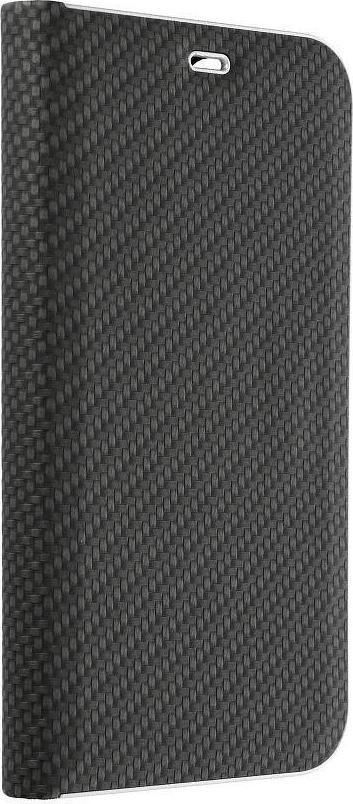 Kabllë telefoni Forcell LUNA Book Carbon, për Samsung A13 4G, e zezë
