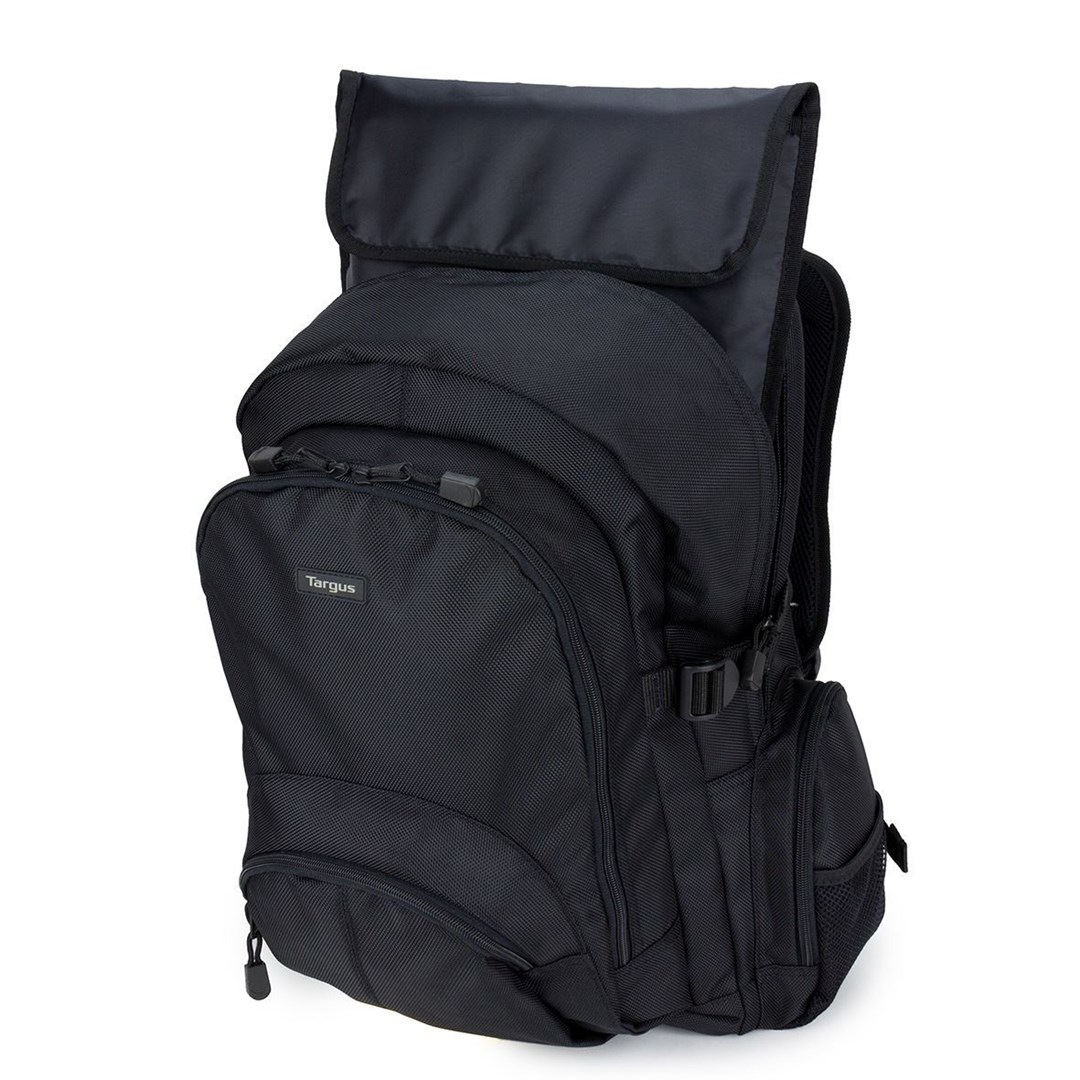 Shtëpi shpine për laptop Targus Classic, 15.6", 20L, e zezë