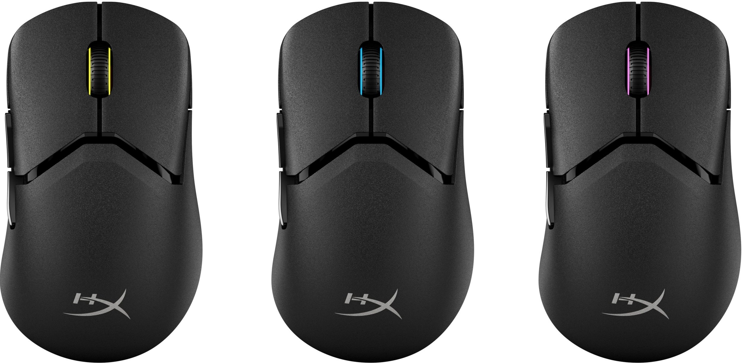 Maus gaming HyperX Pulsefire Saga Pro Wireless, 2.4GHz Bluetooth, RGB, i zi