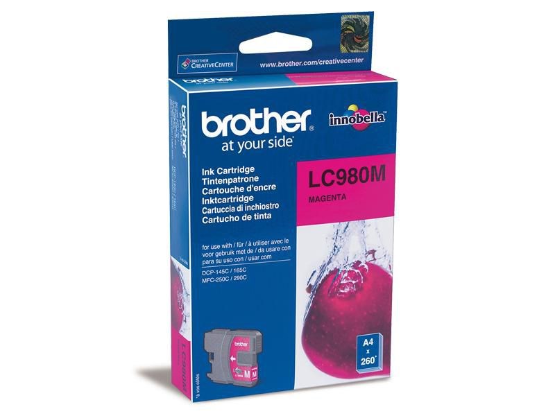 Ngjyrë për printer Brother LC980M, 260 faqe, magneta